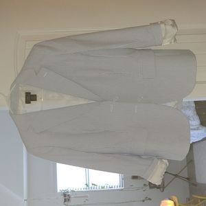 Brooks Brothers Blue and White Pinstripe Blazer